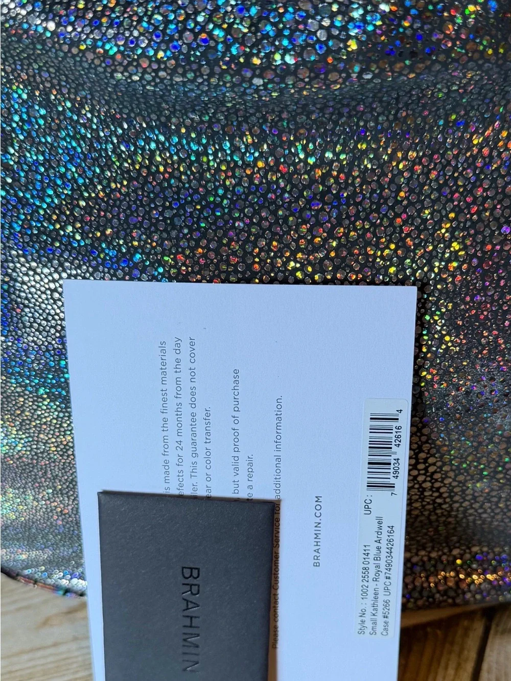 Brahmin gorgeous bag…sparkles